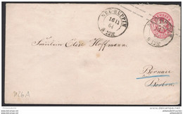 1864, NEU-RUPPIN Auf 1 Sgr. Ganzsachenumschlag - Brandenburg - Interi Postali