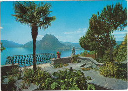 Ruvigliana-Lugano - Veduta Con Monte S.Salvatore E Ponte Di Melide - 1960 - (CH) - Melide