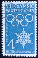 USA - P4/38 - (°)used - 1960 - Michel 773 - Olympische Spelen - Winter 1960: Squaw Valley