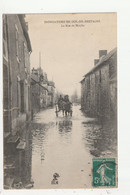 DOL DE BRETAGNE - INONDATIONS - LA RUE DU MOULIN - 35 - Dol De Bretagne