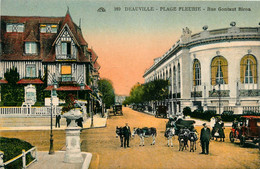 Deauville * La Plage Fleurie * Rue Gontaut Biron - Deauville