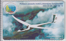 LITHUANIA 2001 WOMEN GLIDING CHAMPIONSHIP - Lituanie