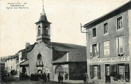 Yssingeaux * Rue Du Village Et église Des Pénitents * Aubergiste LIOGIER - Yssingeaux