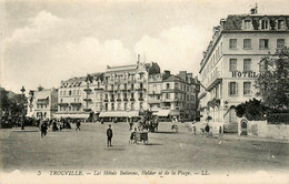 Trouville * Les Hôtels Bellevue * Helder Et De La Plage - Trouville