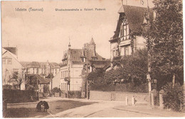 IDSTEIN Taunus Hessen Wiesbadener Straße Kaiserliches Postamt Belebt 20.6.1919 Gelaufen Als Französische Feldpost - Idstein