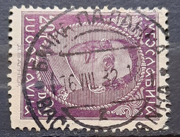 KING ALEXANDER-20 D- POSTMARK - BAČKA PALANKA-VOJVODINA- SERBIA-YUGOSLAVIA-1931 - Gebraucht