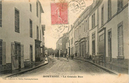 Montaigu * La Grande Rue * Coiffeur * Hôtel - Montaigu