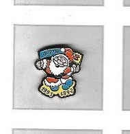 Pin's  Fête, Marque  Magasins  De  Vêtements  Enfants  " Z "  Avec  Le  Père  NOËL  En  1991 - 1992 - Christmas