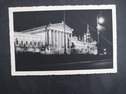 14.10. Wien Beleuchtetes Parlament 1941 - Ringstrasse
