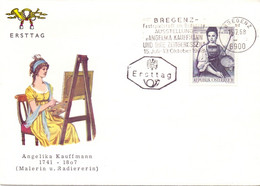 OSTERREICH ANGELIKA KAUFFMANN  SPECIAL POSTMARK  POST CARD    (DIC200150) - Autres
