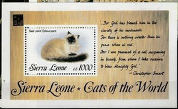 Sierra Leone Cats Chats MNH - Andere & Zonder Classificatie