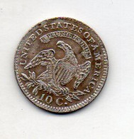 USA : 10 Cts 1821 - 1838-1891: Seated Liberty