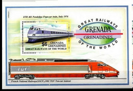 Grenade Grenadines Trains MNH - Treinen