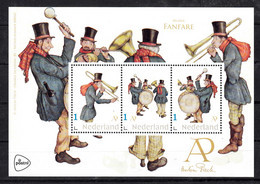 Nederland Persoonlijke Zegels PostNL : Anton Pieck, Muziek, Fanfare, Music, Marching Band, - Unused Stamps