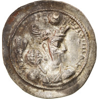 Monnaie, Royaume Sassanide, Varhran IV, Drachme, 388-399, TTB+, Argent - Orientale