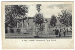 ROCHETAILLEE (42) - Monument à Pierre Dupont - Ed. 149 P. M. (Lyon) - Rochetaillee