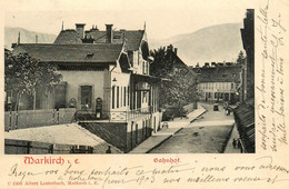 Markirch * 1902 * Ste Marie Aux Mines * Bahnhof * La Gare * Ligne Chemin De Fer Haut Rhin - Sainte-Marie-aux-Mines