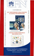 Vaticano - 2020 - Bollettino. Ufficiale. Ann. Nascita Di LUDWIG Van BEETHOVEN - Papa Francesco I Viaggi 10/11//2020. - Storia Postale