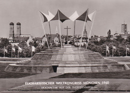 Cpsm 10x15. ALLEMAGNE. Eucharistischer Weltkongress MÜNCHEN 1960  Hochaltar Auf Der Theresienwiese - Muenchen