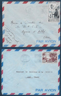 Sénégal  - 2 Enveloppes Par Avion  Pour La France - Storia Postale