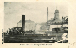 Port Sur Saone * 1903 * Le Remorqueur " La Mouette " * Péniche Batellerie Péniches Barge Chaland - Andere & Zonder Classificatie