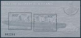 ** 2011 Titanic Feketenyomat Blokk - Other & Unclassified