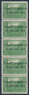 ** 1925 Alkotmány Felülnyomott ötöscsík Mi 106 - Other & Unclassified