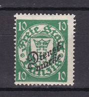 Danzig - Dienstmarken - 1924 - Michel Nr. 42 - Ungebr. - Danzig
