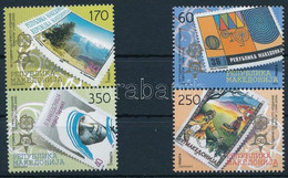 ** 2005 50 éves A CEPT Sor Párokban, 50th Anniversary Of CEPT Set In Pairs Mi 370-373 - Otros & Sin Clasificación