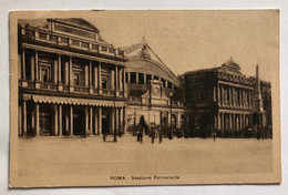 ROMA STAZIONE FERROVIARIA 1925 - Stazione Termini