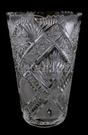 Kristály Váza Nagy Méretben. Hibátlan. M:26,5 Cm - Glass & Crystal