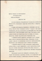 1945 Bp, Magyar Folyam és Tengerhajózási Rt. Kérelme Gerő Ernő Miniszternek Címezve - Zonder Classificatie