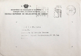 1975 Portugal Flâmula «España 75. Exposição Mundial De Filatelia» - Maschinenstempel (Werbestempel)