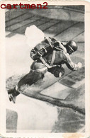 CARTE PHOTO : PARACHUTISME SAUT EN PARACHUTE MILITAIRE GUERRE - Paracadutismo