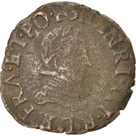 Monnaie, France, Dauphiné, Henri III, Double Tournois, 1581, Grenoble, TB - 1574-1589 Henri III