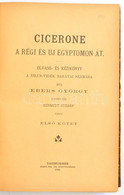 [Georg Ebers (1837-1898)] Ebers György: Cicerone A Régi és új Egyiptomon át. I-II. Köt. [Egybekötve.] Olvasó- és Kézikön - Unclassified