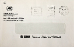 1976 Portugal Flâmula «RTP é De Todos. Registe O Seu Televisor. Pague A Taxa» - Postal Logo & Postmarks