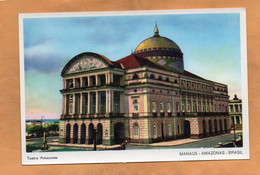 Manaus Brazil Old Postcard - Manaus