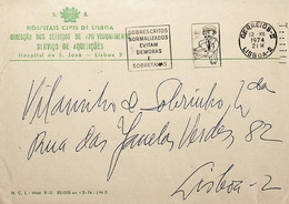 1971 Portugal Flâmula «Sobrescritos Normalizados Evitam Demoras E Sobretaxas» - Postal Logo & Postmarks