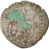 Monnaie, France, Henri III, Douzain, 1586, Dijon, TB, Billon, Sombart:4402 - 1574-1589 Enrique III