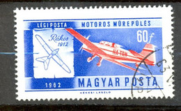 Oblitéré - Hongrie - MAGYAR POSTA 1962 Y&T PA234 -  Aviation - Avion - (1) - Andere & Zonder Classificatie