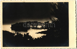 T2/T3 1939 Dubrovnik, Ragusa; General View At Night. Foto Berner - Non Classificati