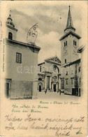 T2/T3 1900 Fiume, Rijeka; Piazza E Chiesa Del Duomo / Square, Church. Edgar Schmidt 3212b (EK) - Non Classificati