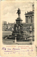 * T3 1903 Helsinki, Helsingfors; Alexander II Staty / Statue, Monument (Rb) - Unclassified