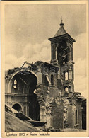 ** T2 1915 Gorlice, Ruiny Kosciola / WWI Church Ruins - Unclassified