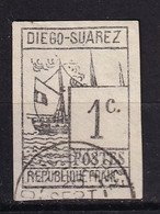 DIEGO-SUAREZ - 1 C. De 1890 Oblitéré - Usados
