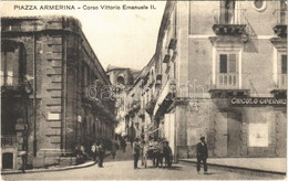 ** T2 Piazza Armerina, Corso Vittorio Emanuele II, Circolo Operaio, Cinema Tripoli / Street View, Workers' Club, Cinema - Unclassified