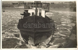 ** T2 1929 Constanta, Konstanca; Vapoare Prinse De Gheturi In Portul Constanta / Ships Trapped In Ice By Constanta, SRM  - Sin Clasificación