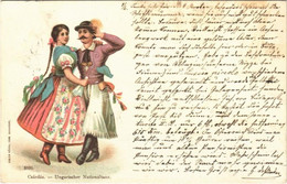 T2/T3 1901 Csárdás / Ungarischer Nationaltanz / Hungarian Folklore, Traditional Dance. Rigler R.T. 3031. Litho (fl) - Sin Clasificación