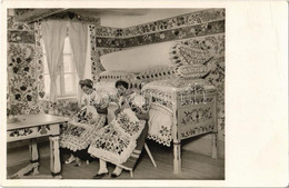 T2/T3 1937 Parádés Szoba, Kalocsai Népviselet, Magyar Folklór / Hungarian Folklore From Kalocsa, Room Interior - Zonder Classificatie